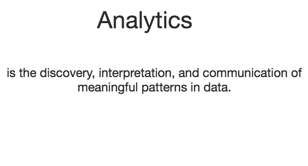 What is Web Analytics